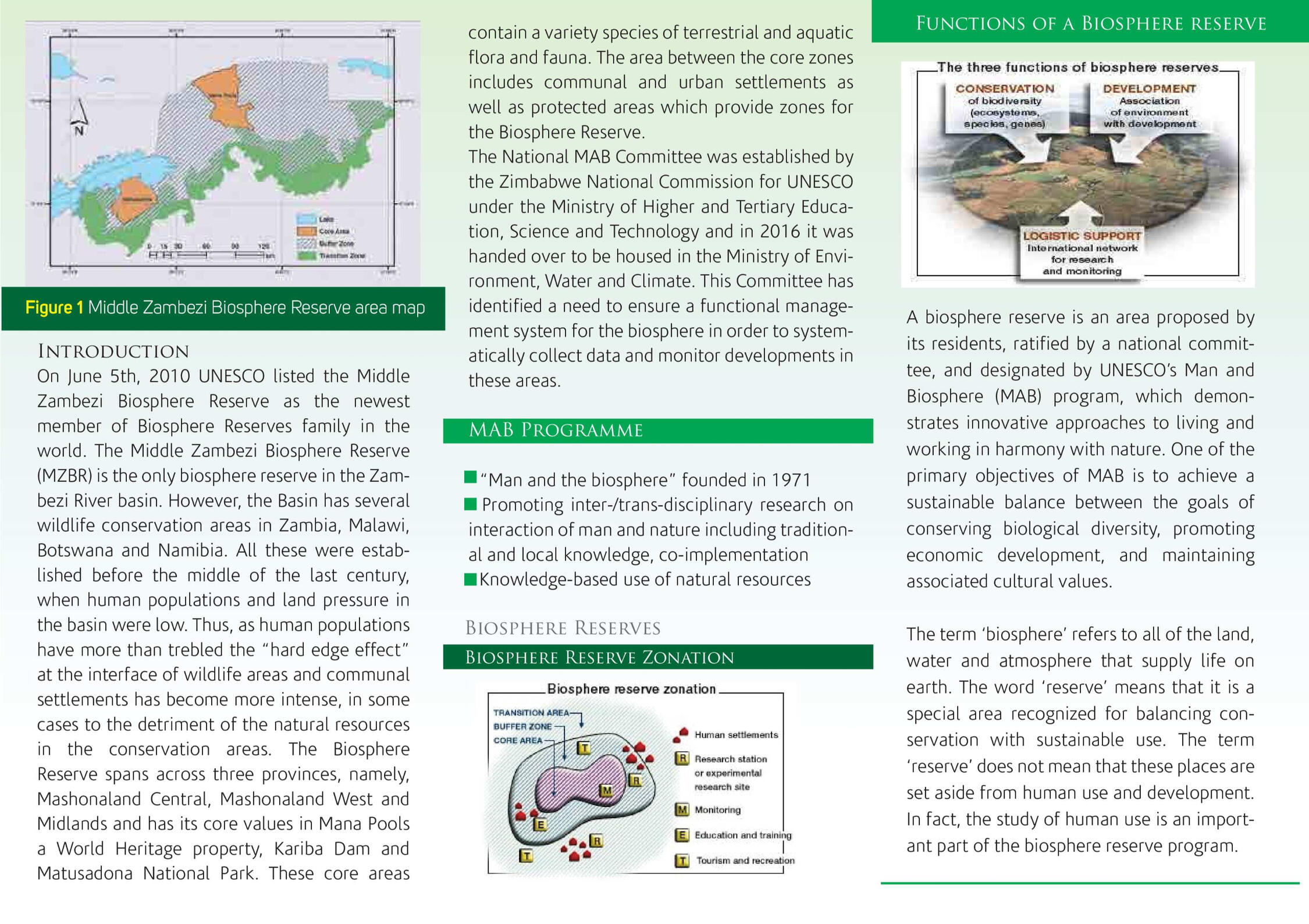 Zambezi Biosphere Brochure